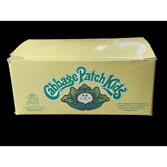 1983 Cabbage Patch Kids Fine Porcelain Figurines Set of 4 Vintage Style 5001 - Picture 11 of 12